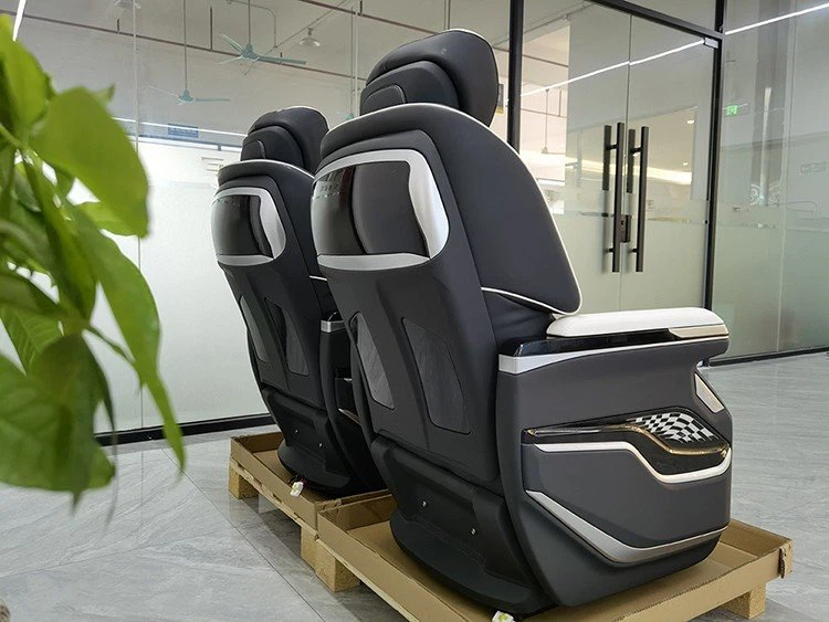 Back of 2 luxury van seats