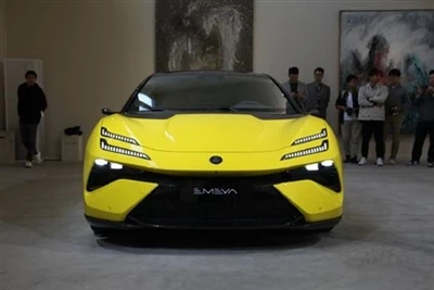 Statična izkušnja milijonov čistih električnih superšportnikov Lotus Emeya